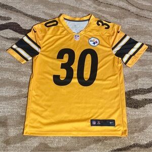 James Conner Pittsburgh Steelers Nike Inverted legend Edition Yellow Jersey Sz M
